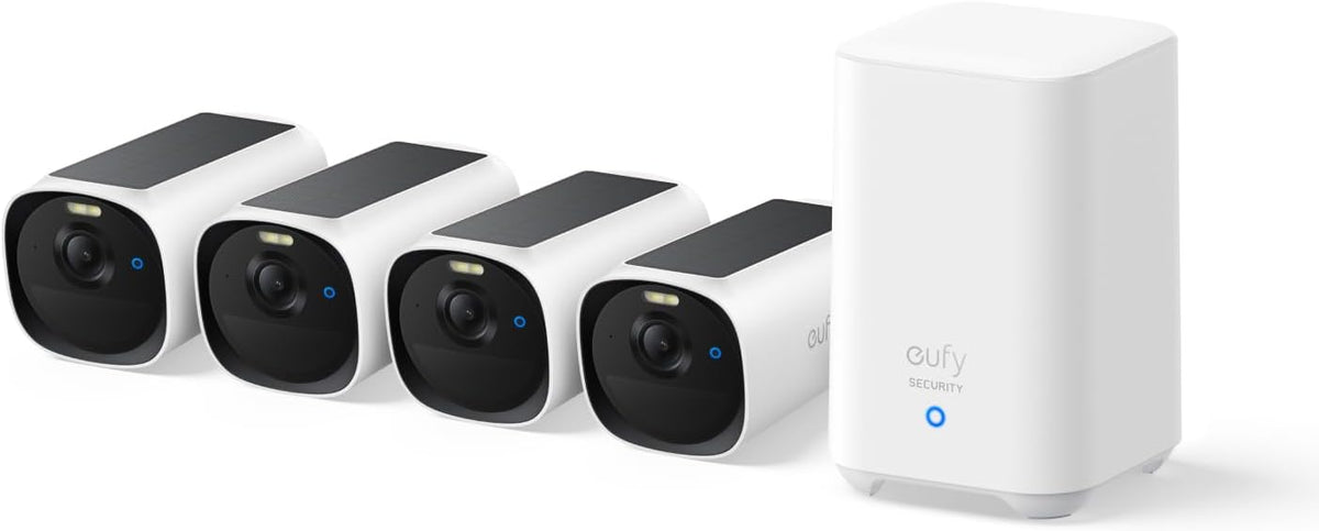 eufyCam E40 4-kamerakit + HomeBase S280