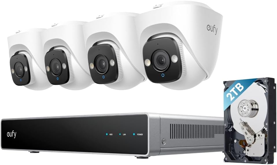 eufy PoE NVR-säkerhetssystem E41