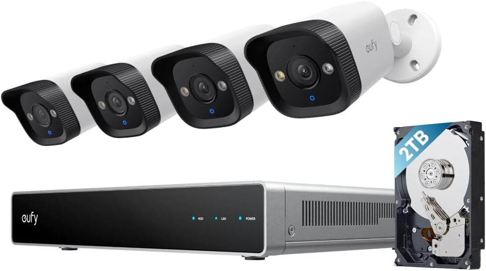 eufy PoE NVR-säkerhetssystem E40