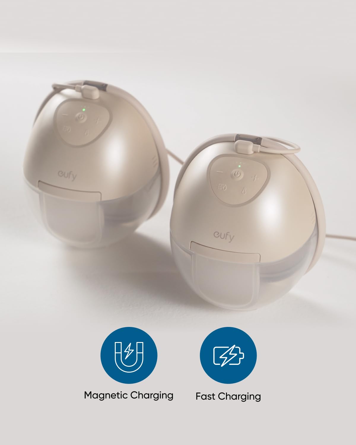 eufy Security Original Magnetisk Laddkabel för Bärbar Bröstpump S1/S1 Pro