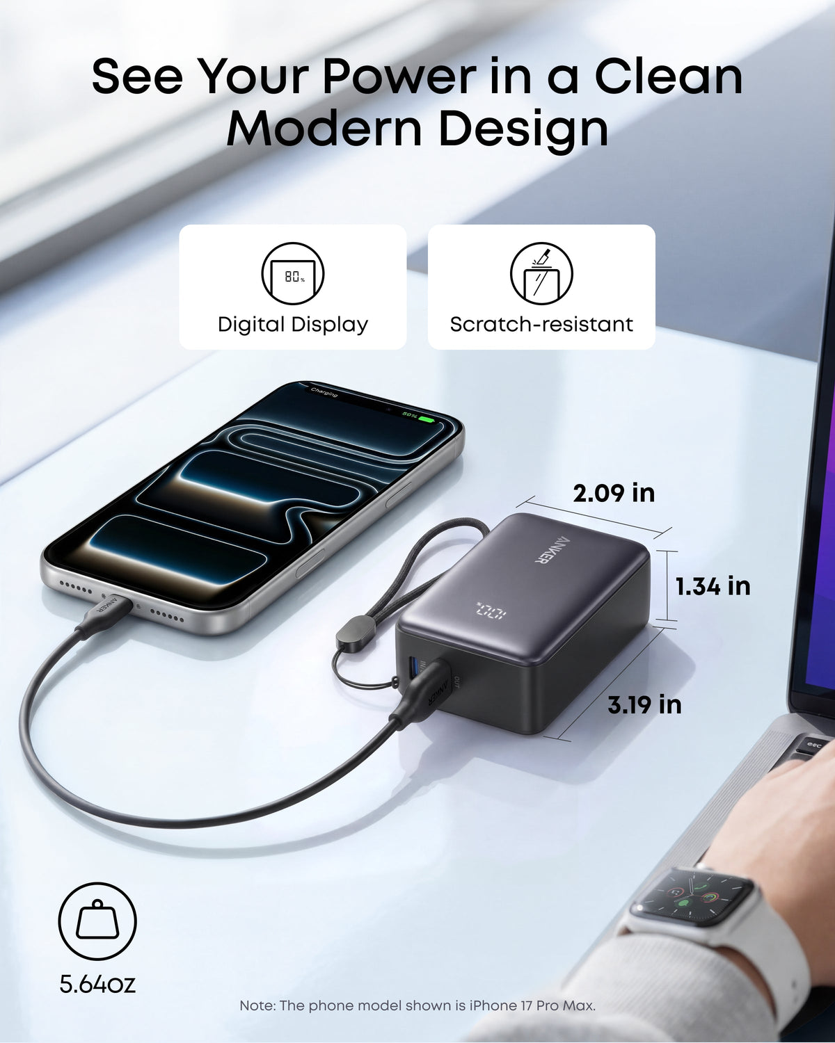 Anker Zolo Powerbank (5K, 15W)