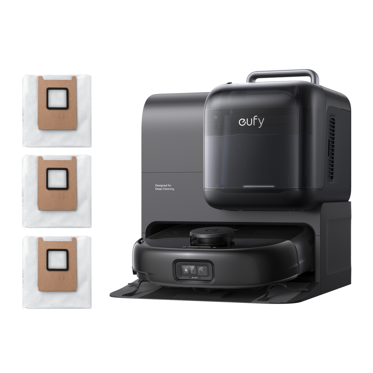 eufy robotdammsugare Omni E28 + dammpåse