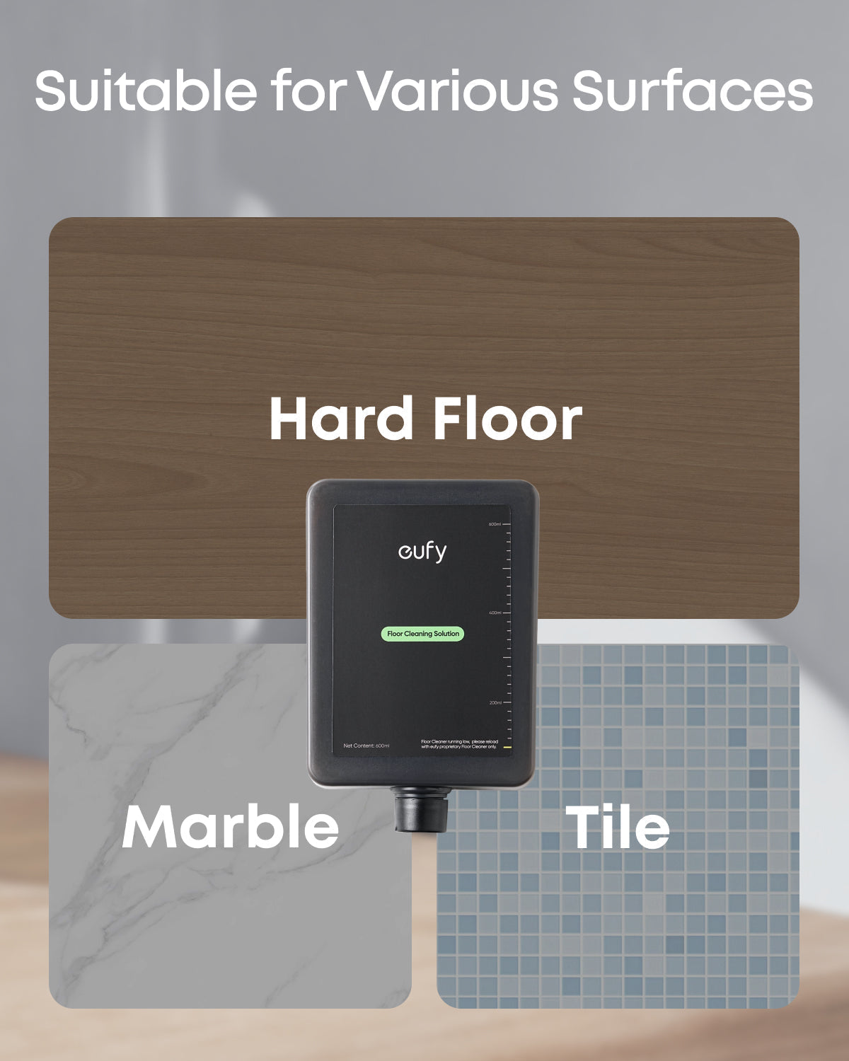 eufy golvrengöring för eufy robotdammsugare Omni S2