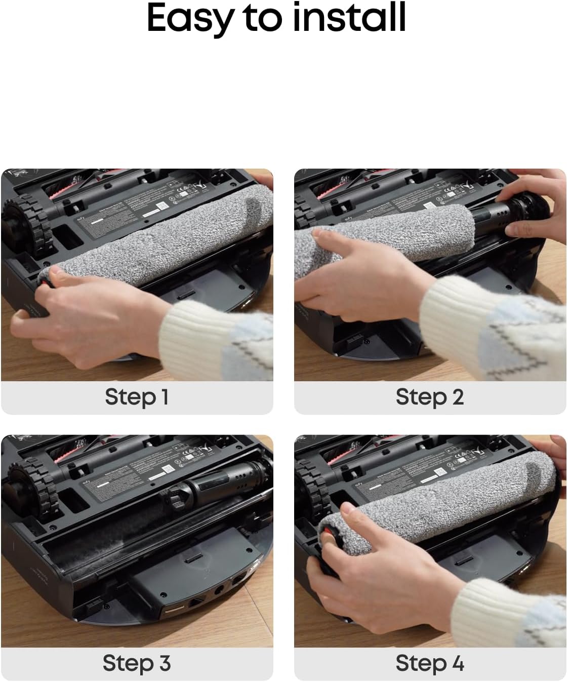 eufy Roller Mop, kompatibel med E25/E28/S1/S1 Pro