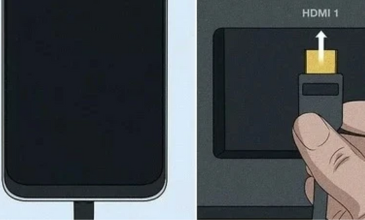 Så här ansluter du din telefon till TV:n med en USB-C till HDMI-adapter