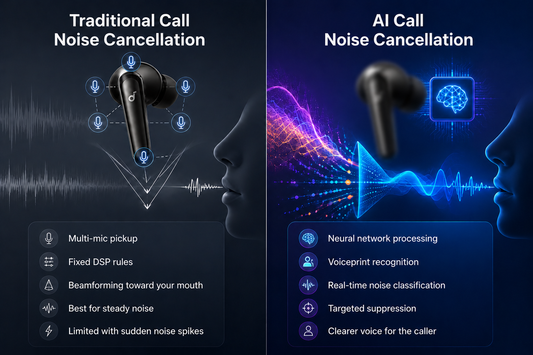 Vad är AI-brusreducering för samtal? soundcore Clear Calls