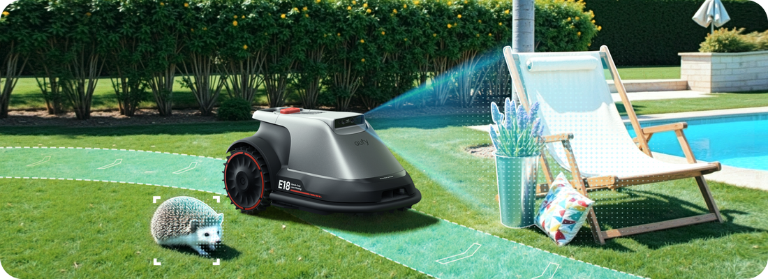 Robotgräsklippare GPS och navigering: För stora ytor och komplexa tomter