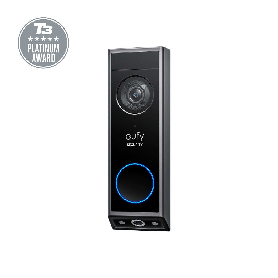 eufy Video Doorbell E340 – Batteridriven videodörrklocka med ringklocka