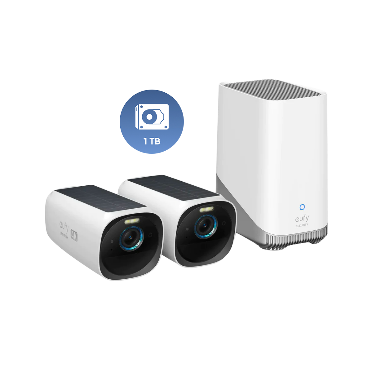 eufyCam S330 (eufyCam 3) + 1 TB hårddisk
