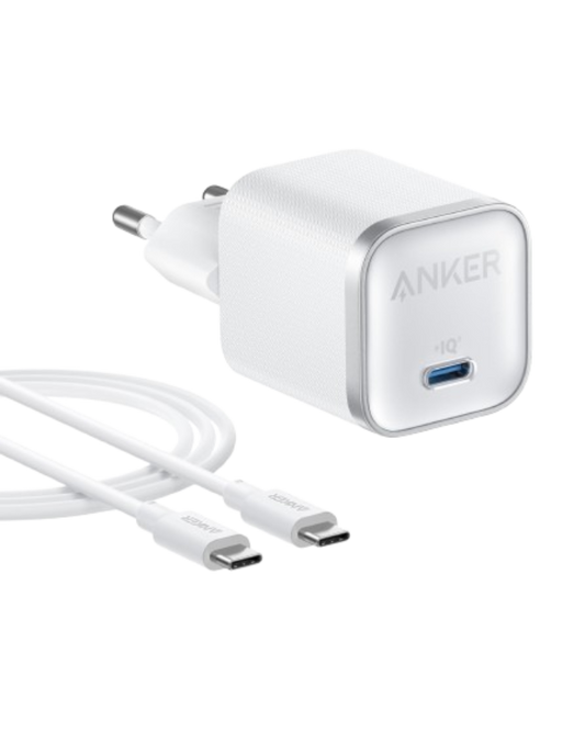 Anker Nano 45W Typ-C Snabbladdare (180 cm kabel ingår)