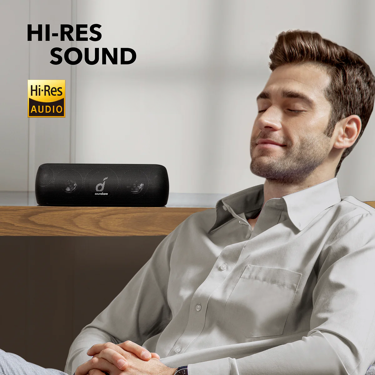 Soundcore Motion+ | Bärbar högtalare med intensiv bas