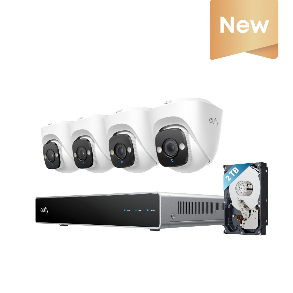 eufy PoE NVR-säkerhetssystem E41