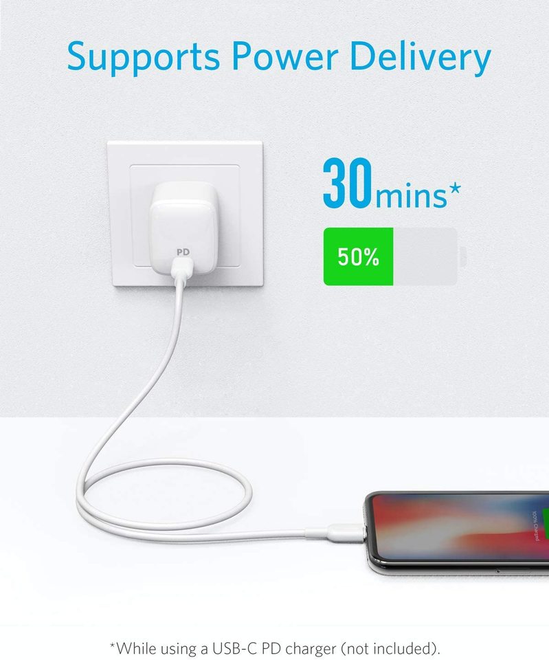 Anker <b>321</b> USB-C till Lightning-kabel
