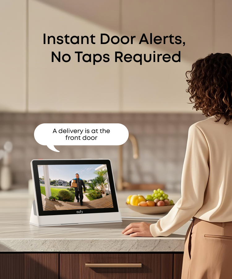 eufy Smart Display E10 + HomeBase S380 + eufyCam S3 Pro tilläggskamera