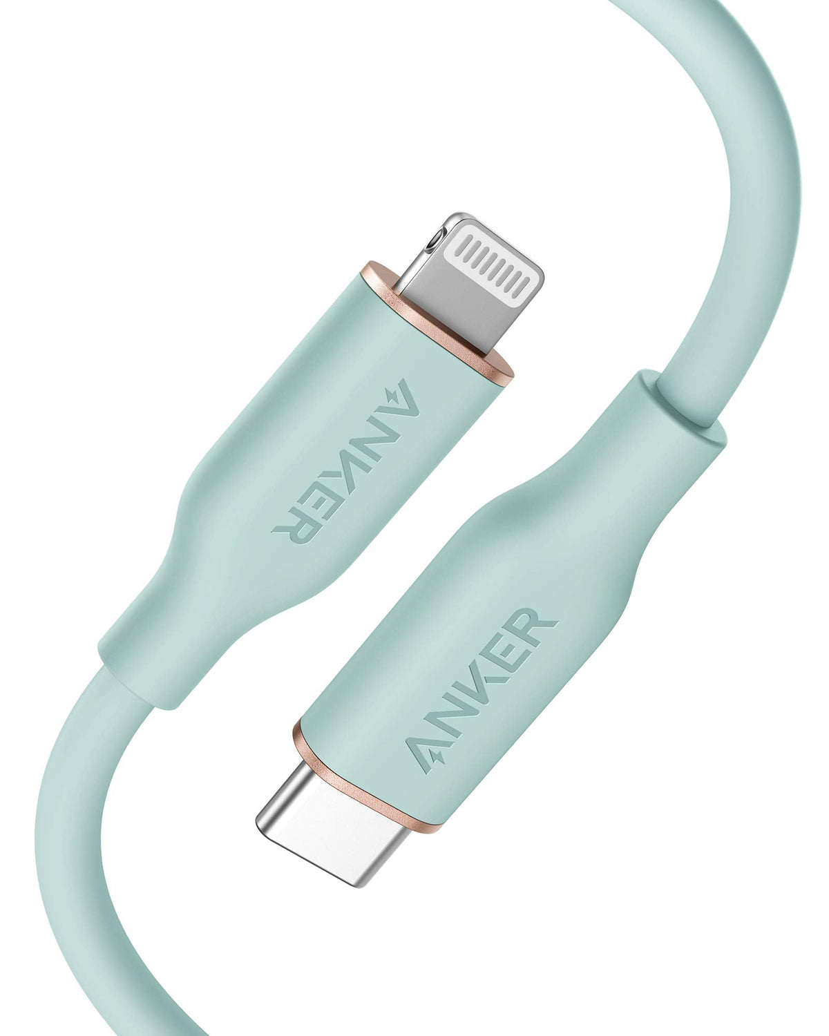 Anker <b>641</b> USB-C till Lightning-kabel (Flow, silikon)