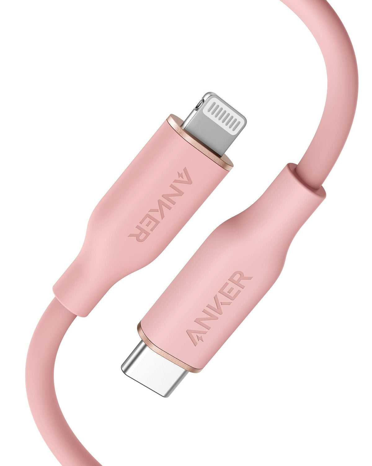 Anker <b>641</b> USB-C till Lightning-kabel (Flow, silikon)