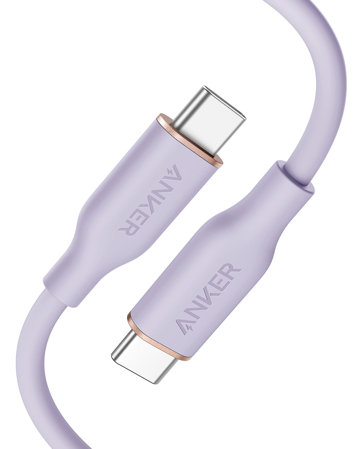 Anker <b>643</b> USB-C till USB-C-kabel (Flow, silikon)