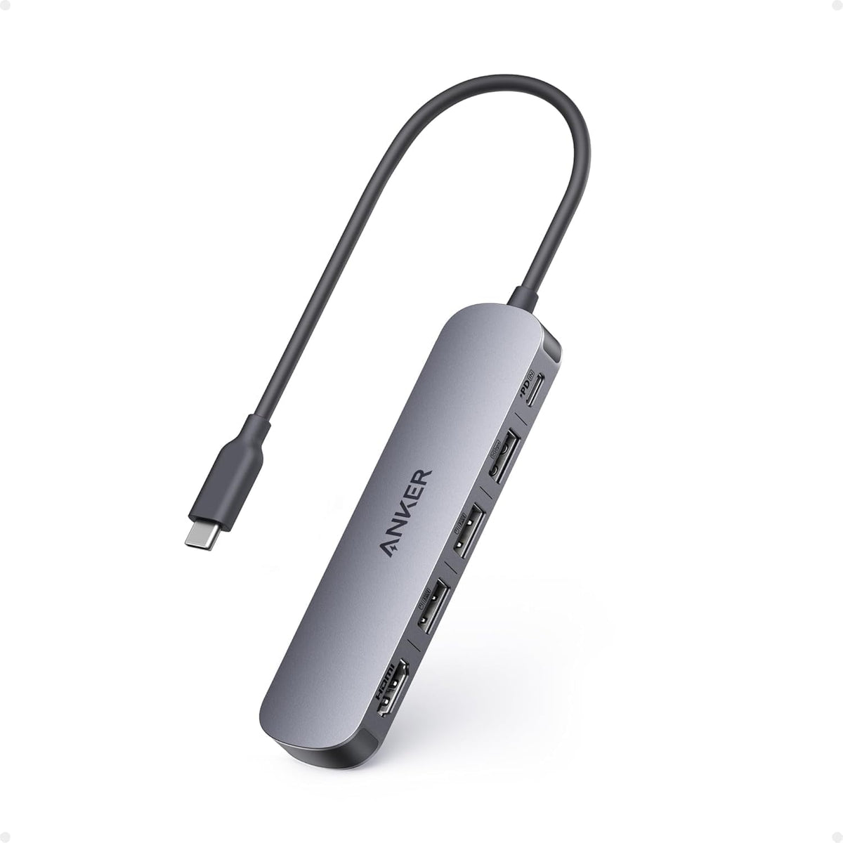 Anker USB-C-hubb (5-i-1, 4K HDMI)
