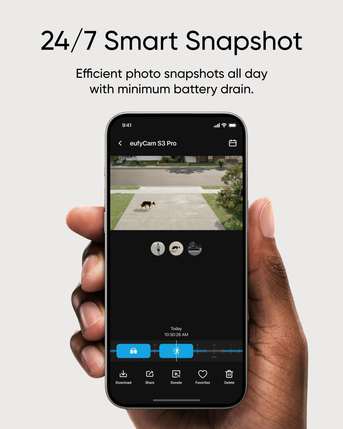 eufyCam S3 Pro 2-kamerakit + 1 TB hårddisk