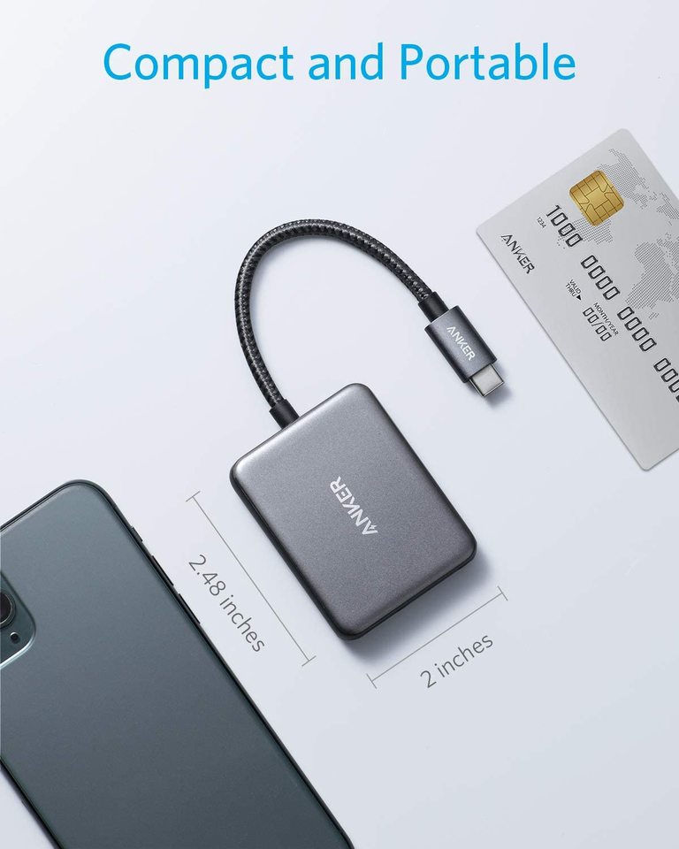PowerExpand USB-C till dubbel HDMI-adapter