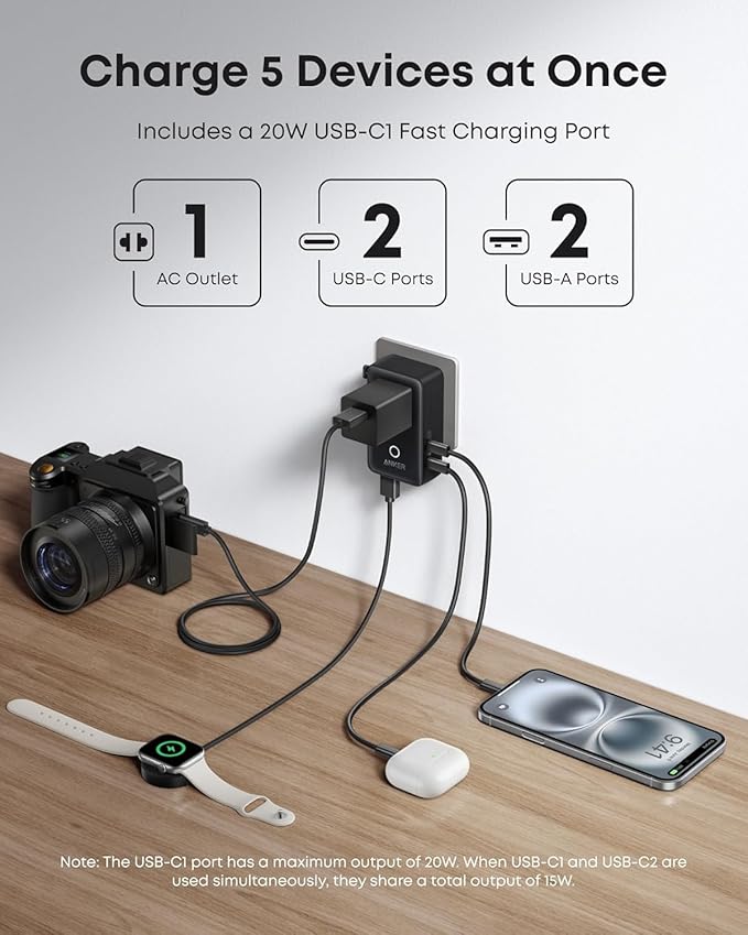 Anker Nano Worldwide reseadapter