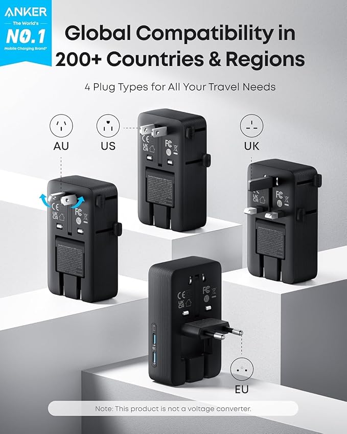 Anker Nano Worldwide reseadapter