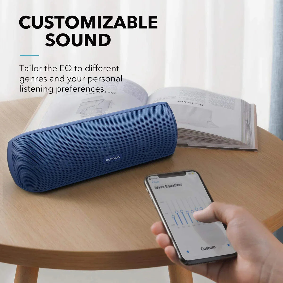 Soundcore Motion+ | Bärbar högtalare med intensiv bas
