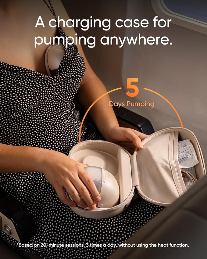 eufy breast pump set with app and carry bag for breastfeeding mothers