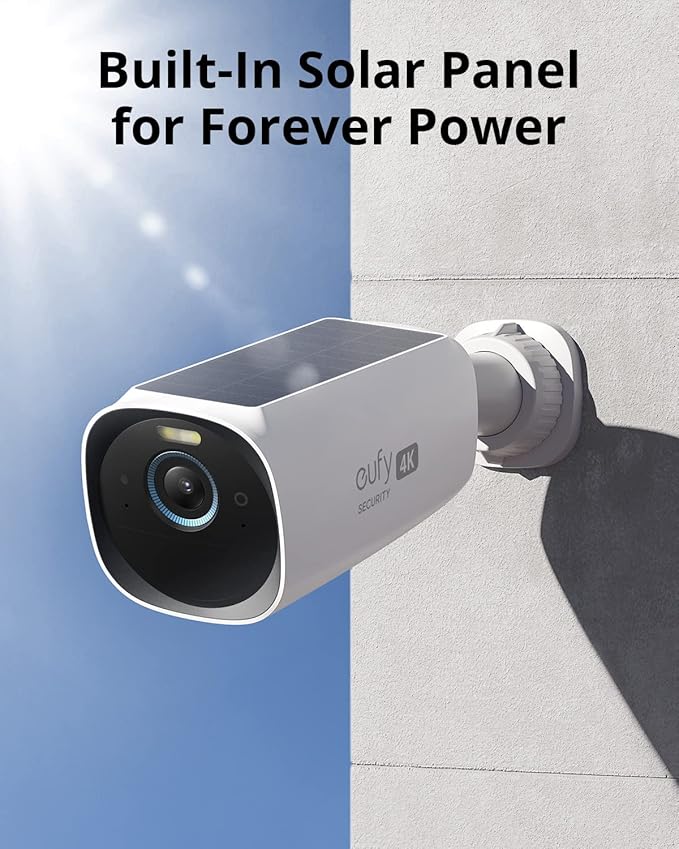 eufyCam S330 (eufyCam 3) Kit med 2 kameror