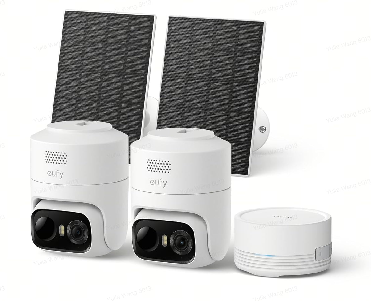 eufyCam C37 2K (2-pack) + Homebase Mini + Solpanel*2