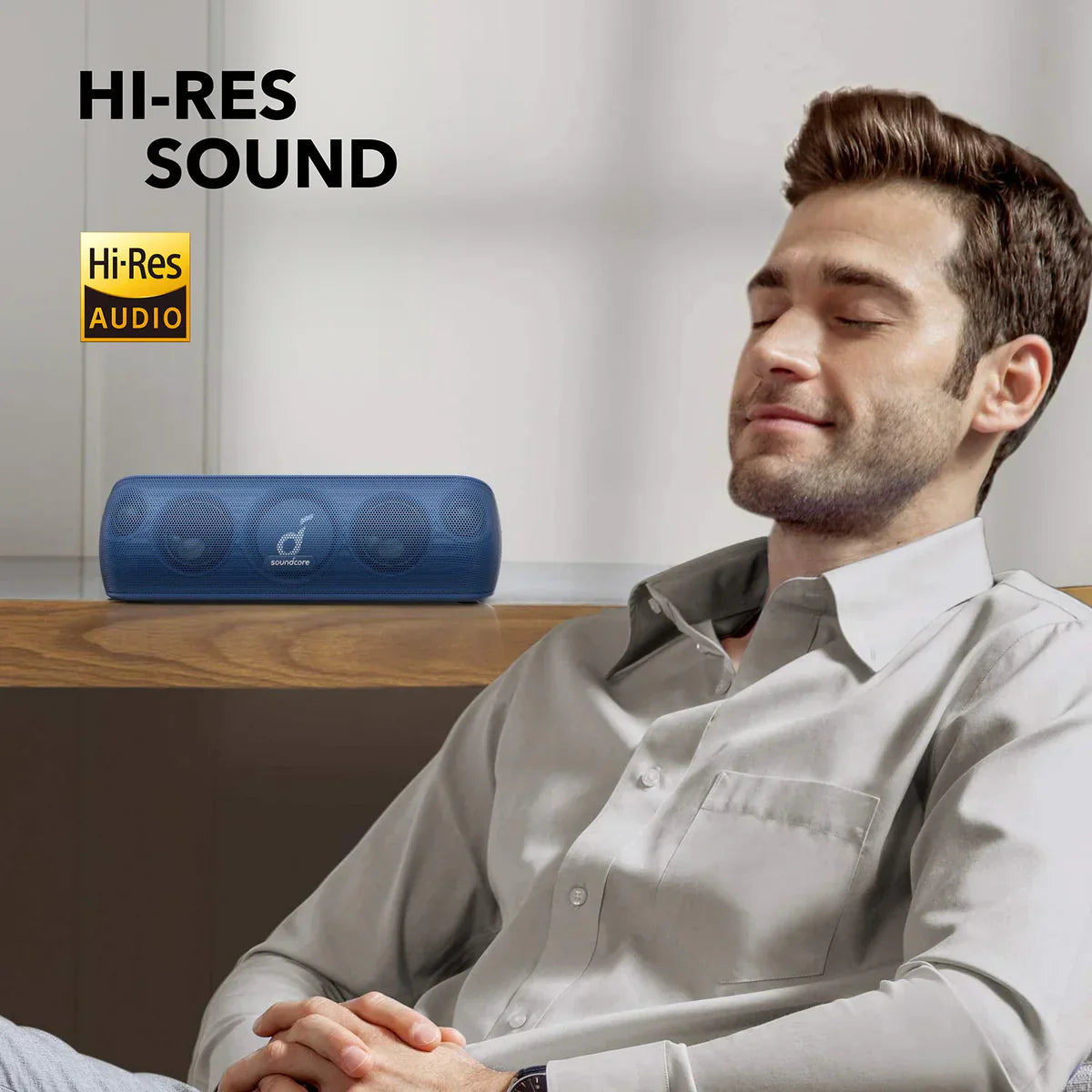 Soundcore Motion+ | Bärbar högtalare med intensiv bas