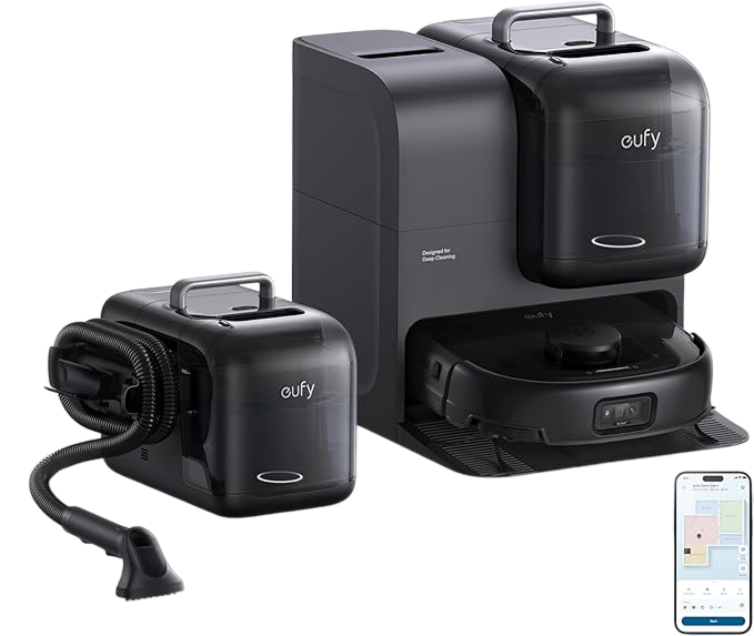 eufy robot mop with HydroJet and 11.4 inch roller for maximum cleaning