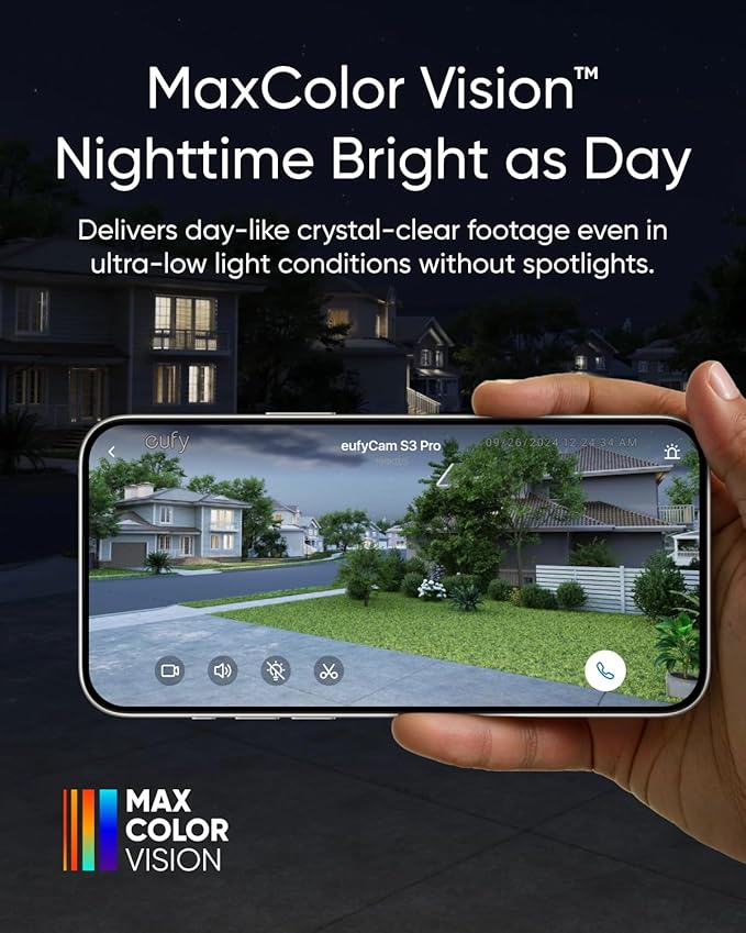 eufyCam S3 Pro 3-kamera-kit