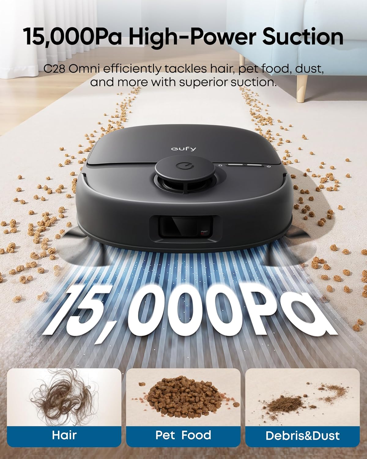 eufy robotdammsugare C28