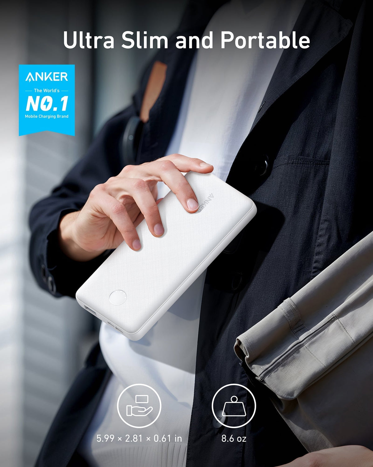 Anker 313 Powerbank (PowerCore 10K)
