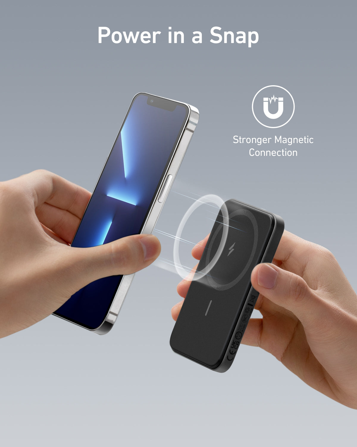 Anker 621 Magnetisk Powerbank (MagGo)