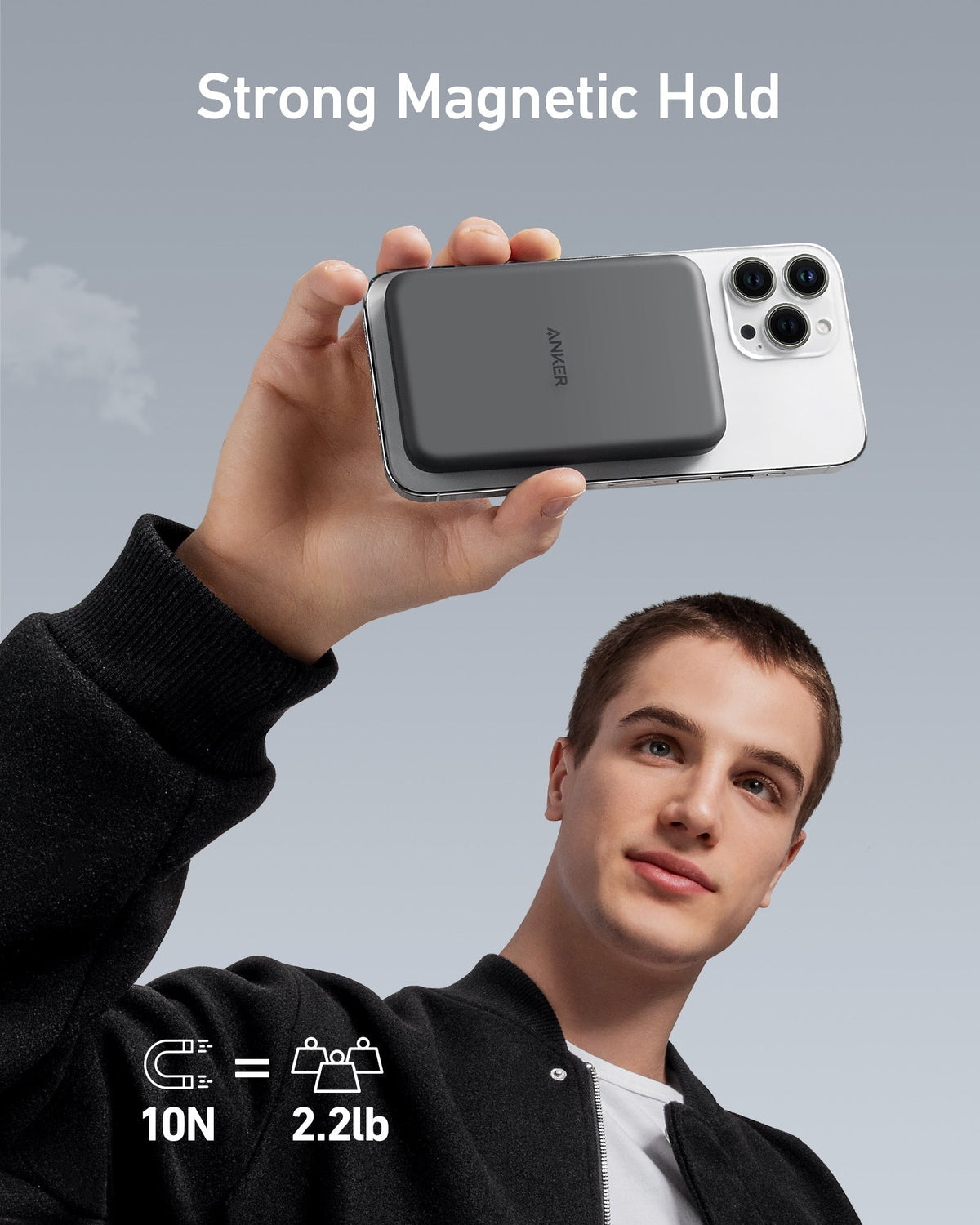 Anker 621 Magnetisk Powerbank (MagGo)