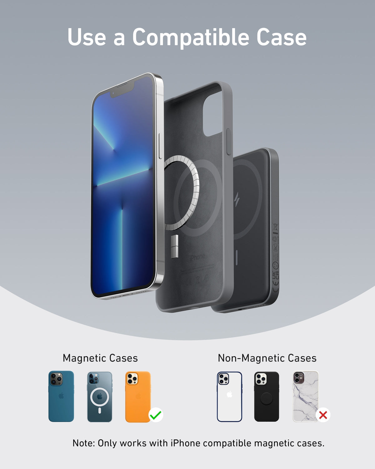 Anker 621 Magnetisk Powerbank (MagGo)