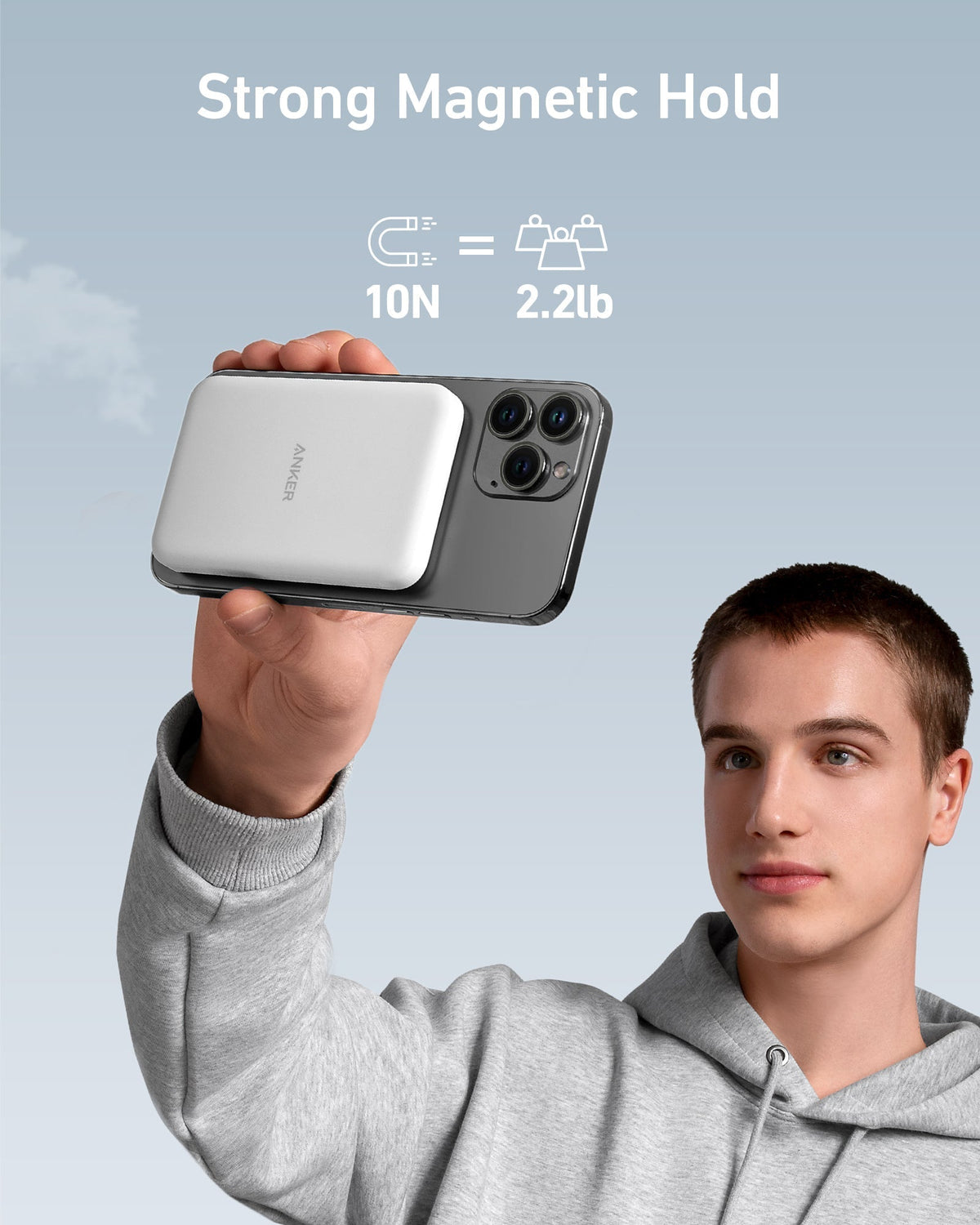 Anker 621 Magnetisk Powerbank (MagGo)