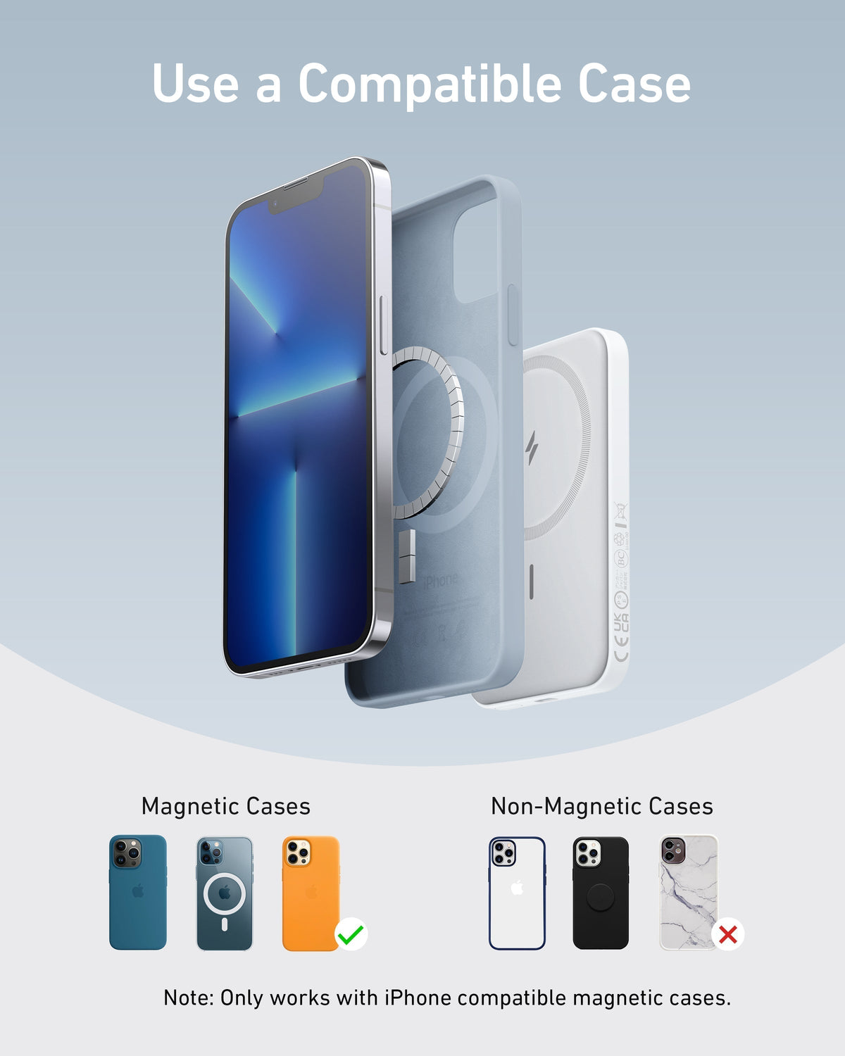 Anker 621 Magnetisk Powerbank (MagGo)