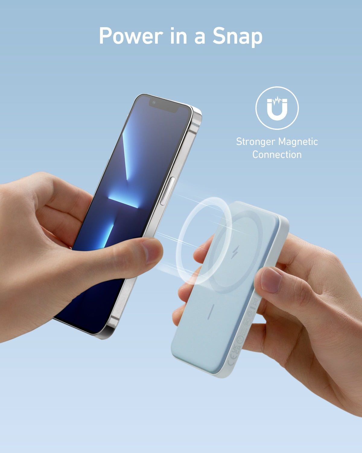 Anker 621 Magnetisk Powerbank (MagGo)