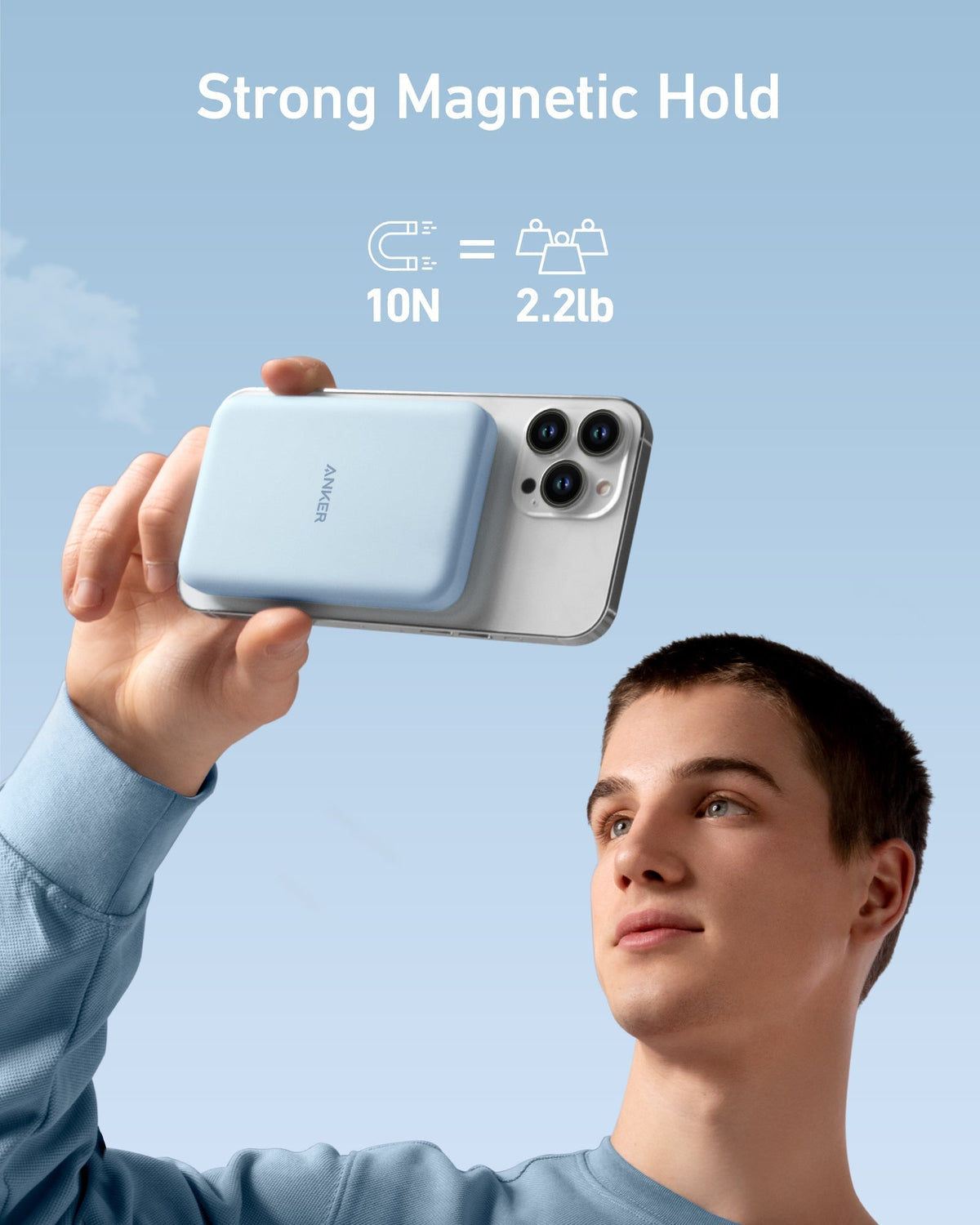 Anker 621 Magnetisk Powerbank (MagGo)