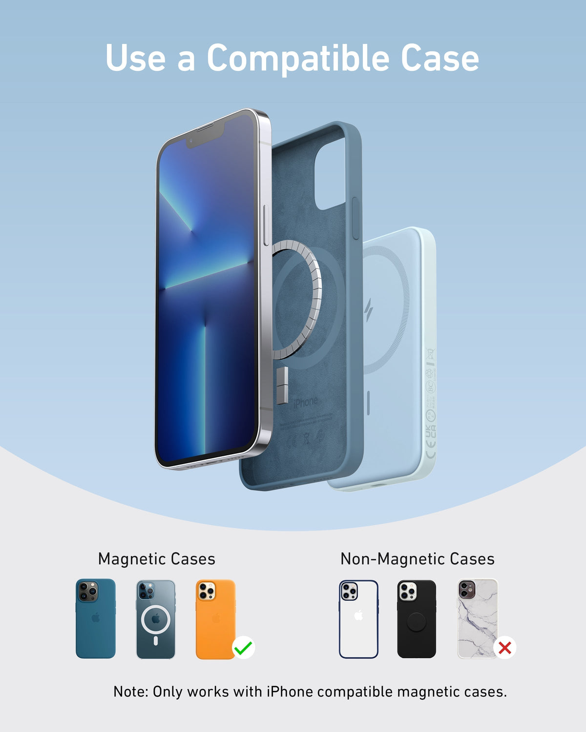 Anker 621 Magnetisk Powerbank (MagGo)