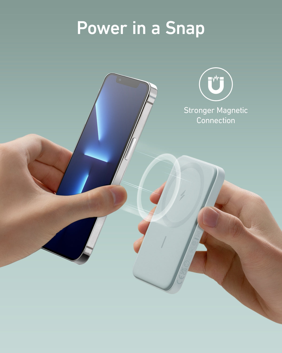 Anker 621 Magnetisk Powerbank (MagGo)