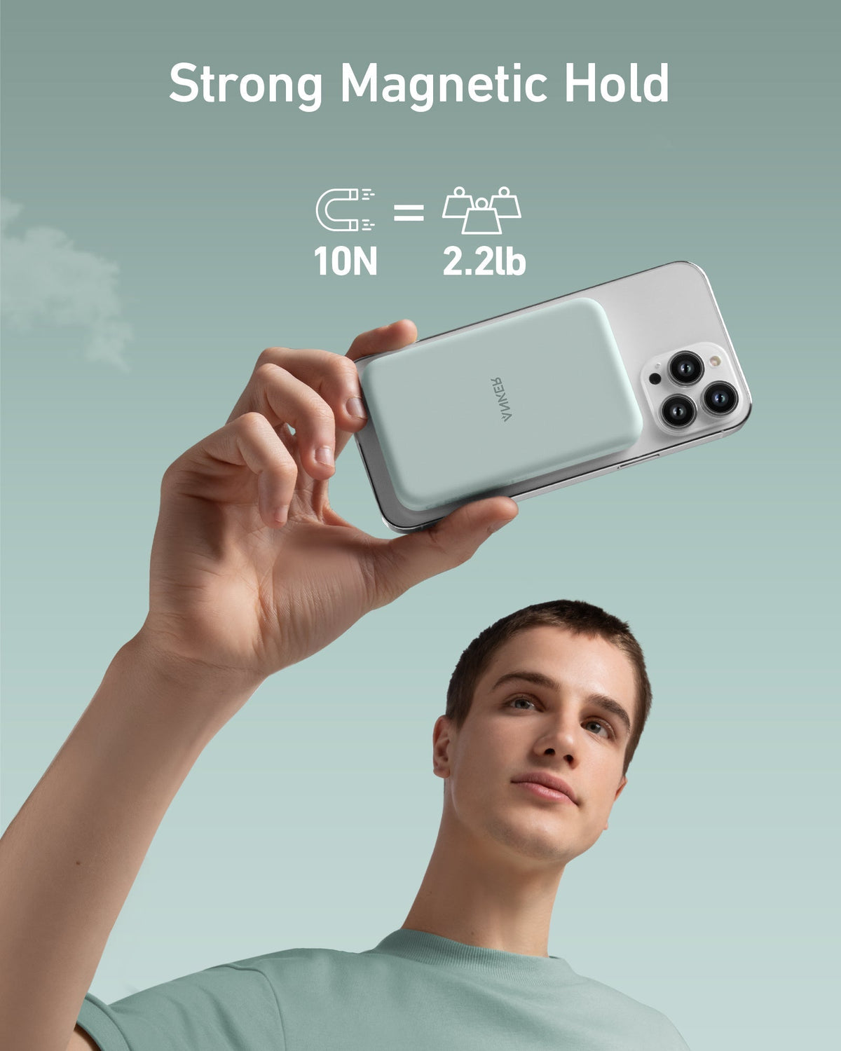 Anker 621 Magnetisk Powerbank (MagGo)