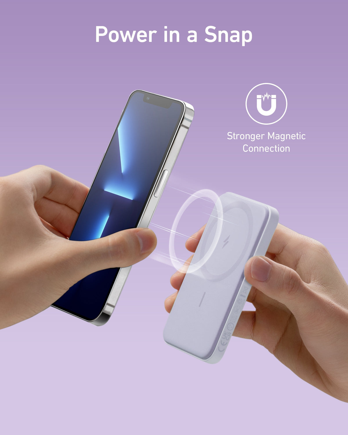 Anker 621 Magnetisk Powerbank (MagGo)