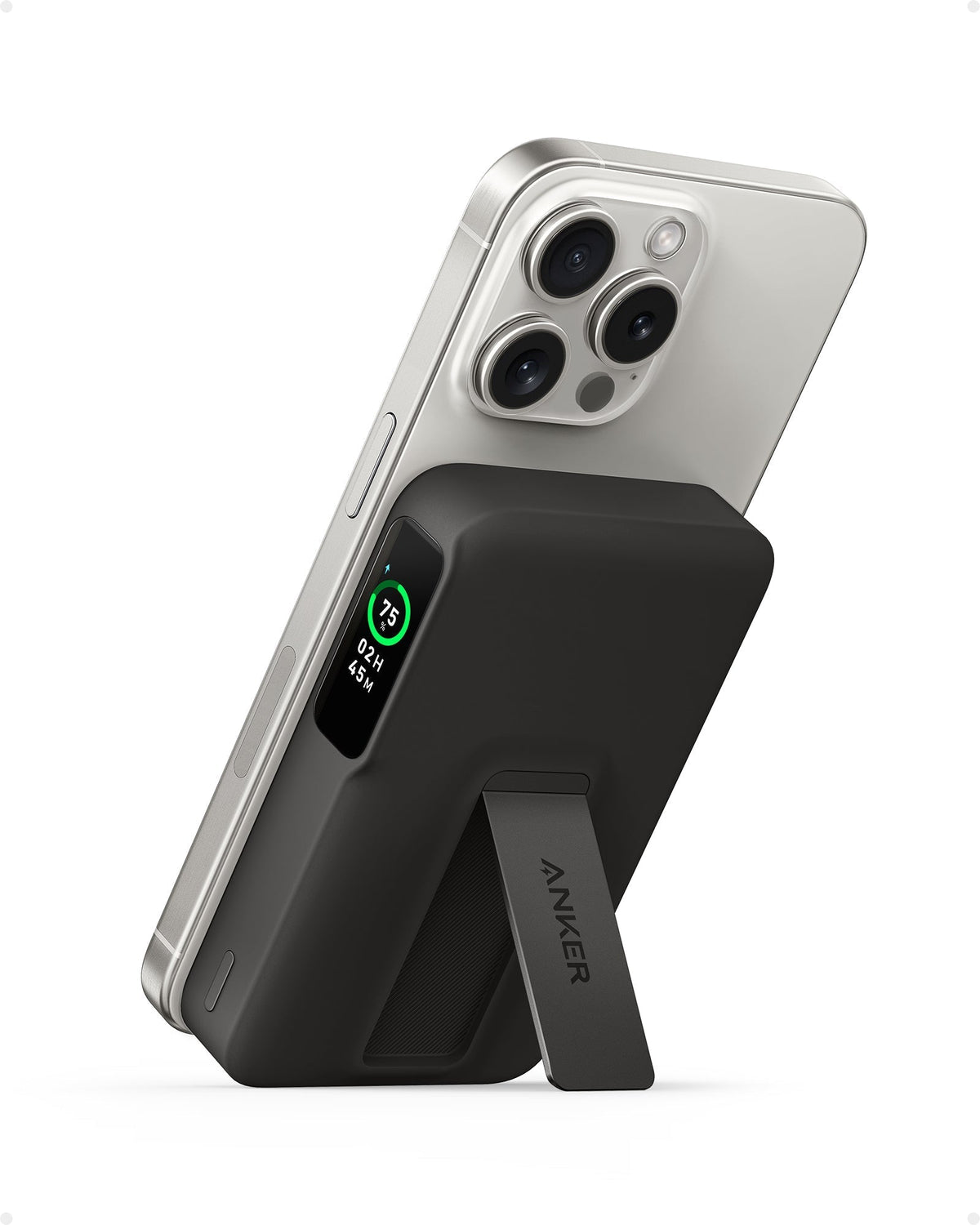 Anker Prime Charger (200W, 6 portar, GaN) + Anker MagGo Power Bank (10K)