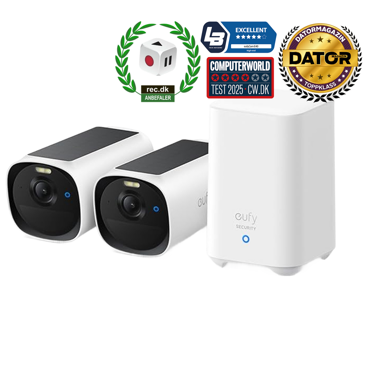 eufyCam E40 2-kamerakit + SoloCam S340