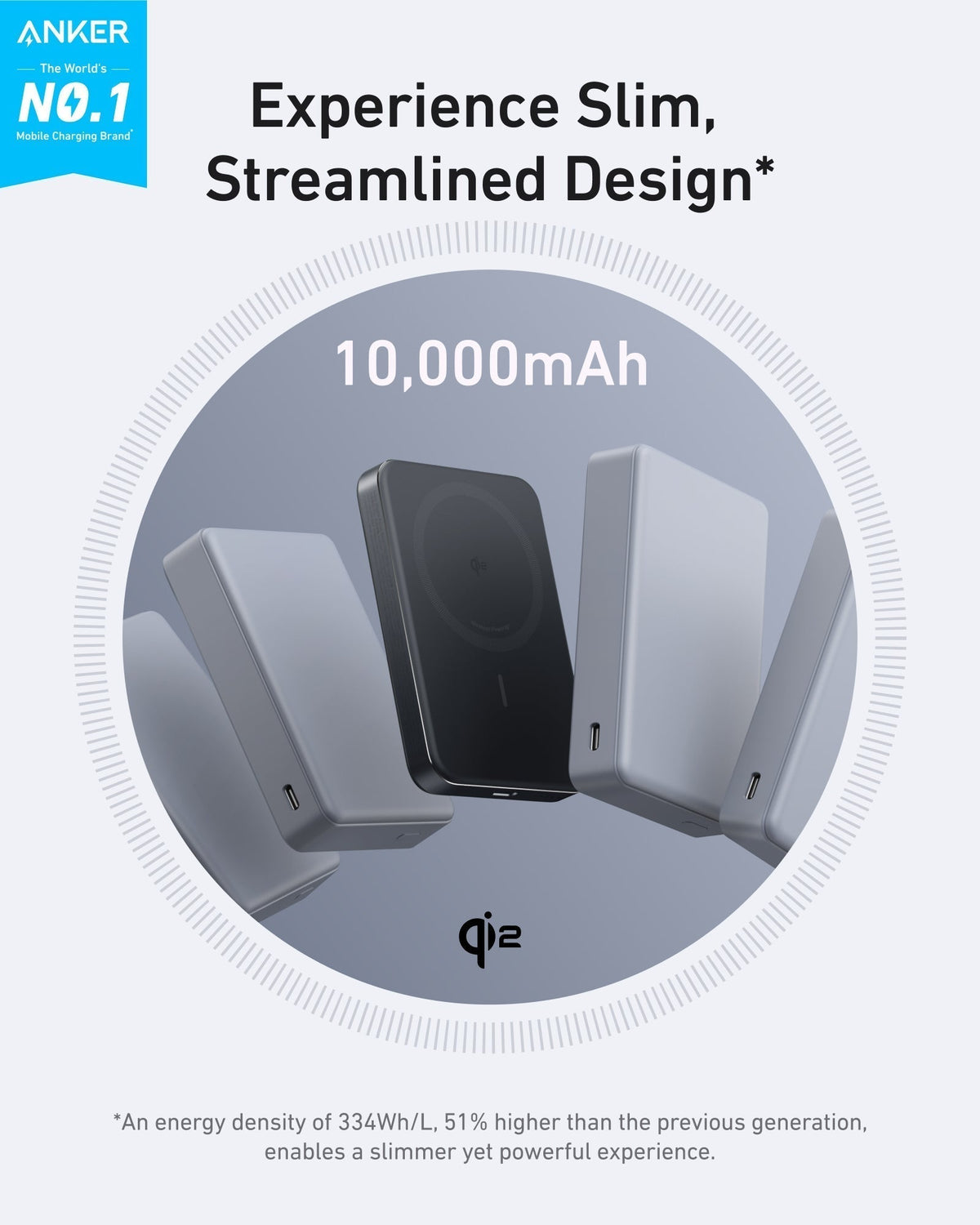 Anker MagGo Powerbank (10K, Slim)
