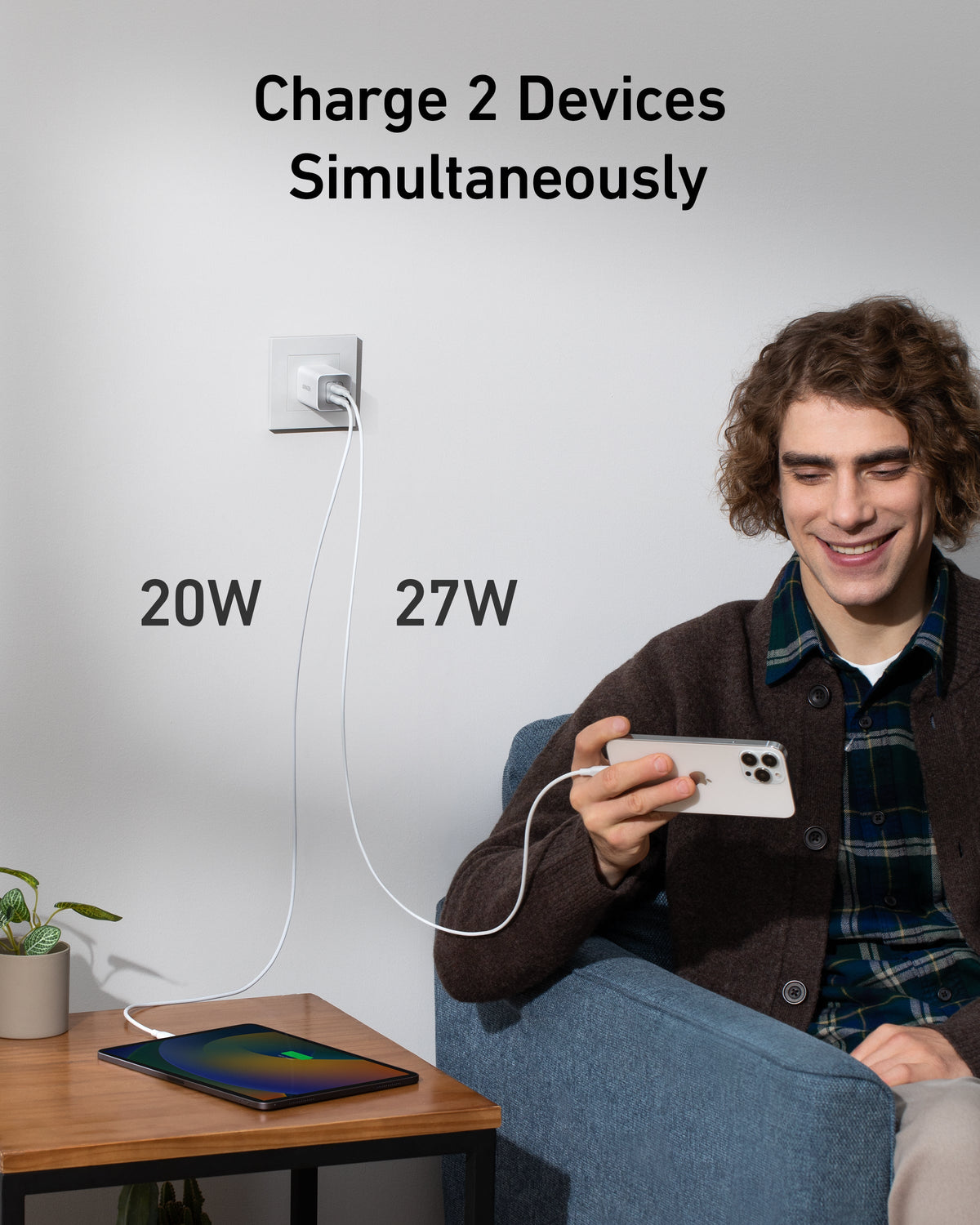 Anker 523 Laddare (Nano 3, 47W)